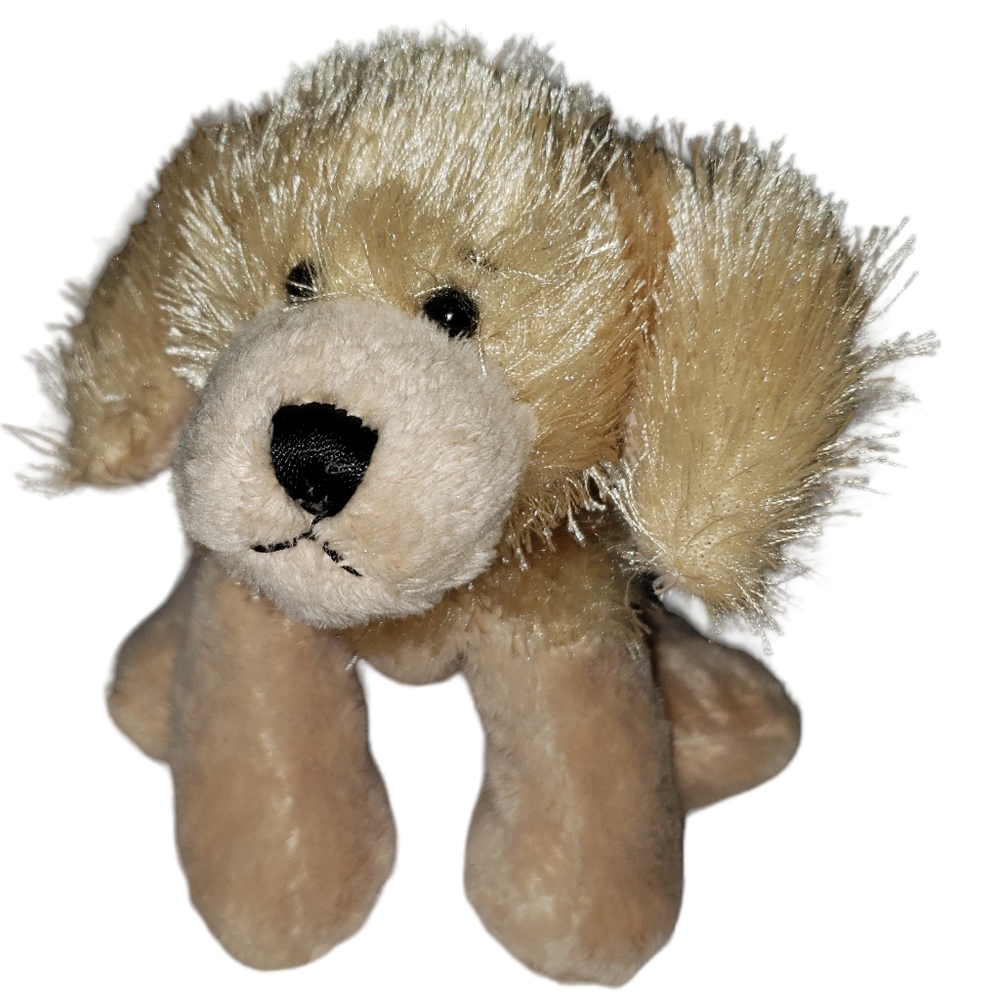 Ganz Lil Kinz Golden Retriever Webkinz 6” Plush Dog No Code HS010 Stuffed Animal